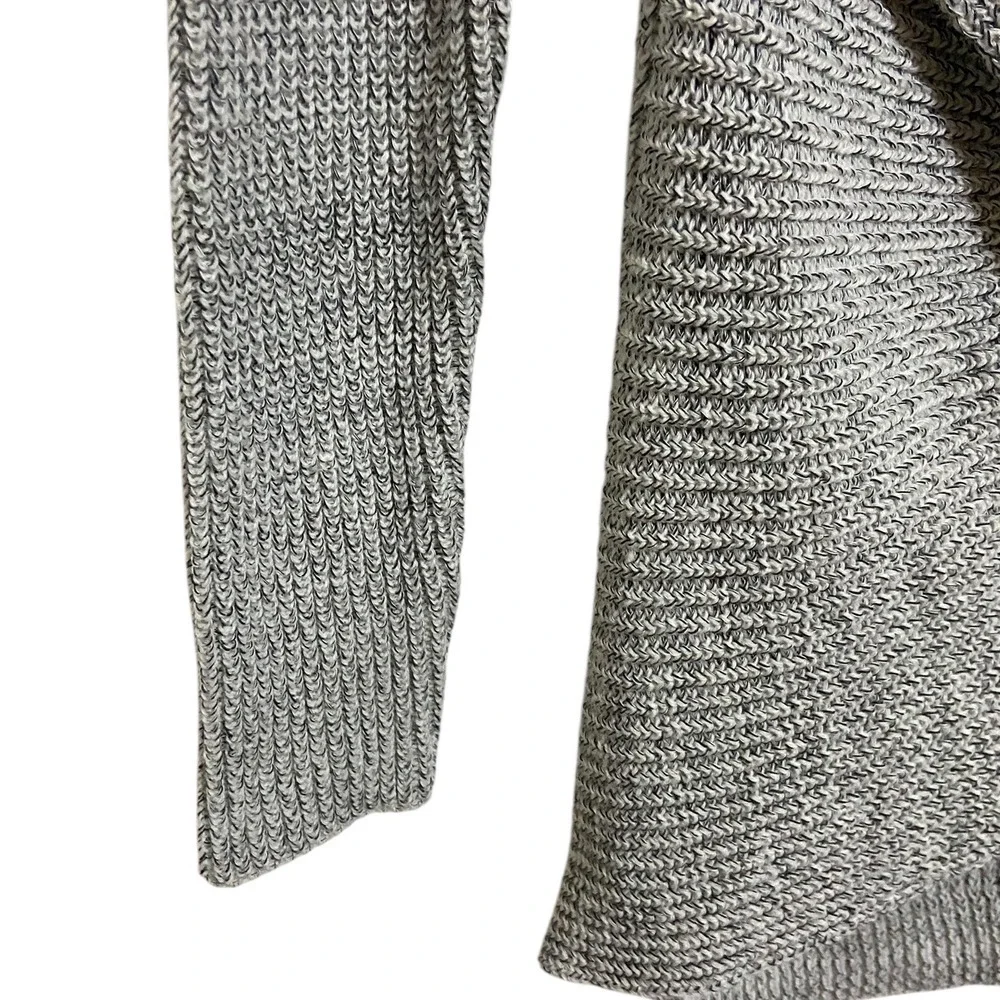 ASTR The Label Grey Knit Wrap Front Long Sleeve Sweater Office Top Women's Small